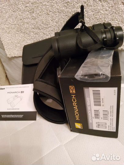 Бинокль Nikon monarch HG 10х42