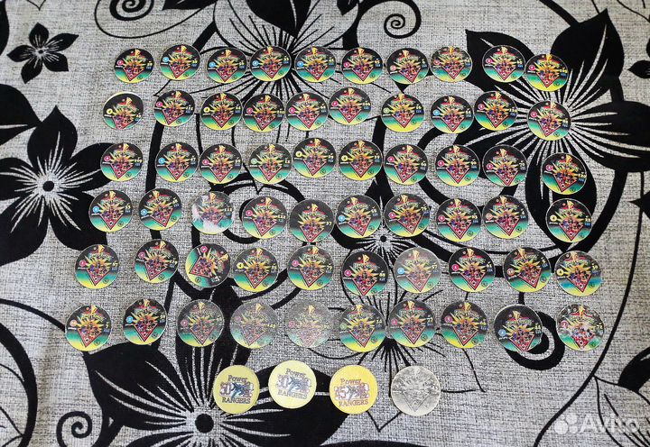 Фишки, сотки, кэпсы, Bionicle, Power Rangers, Шрек