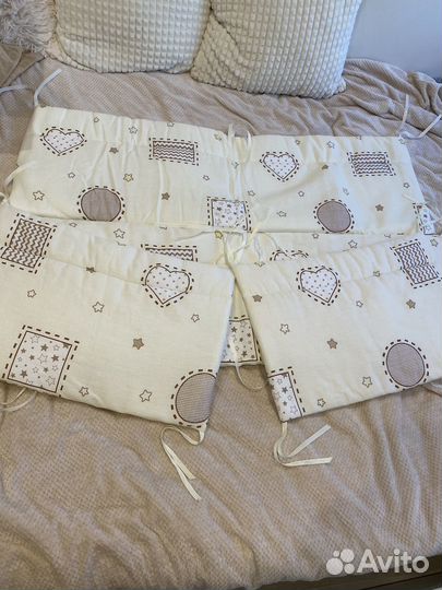 Бортики в детскую кроватку