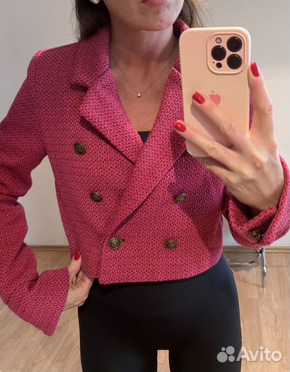 Пиджак кроп