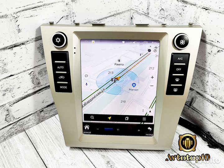 Магнитола Toyota Camry v 40 tesla