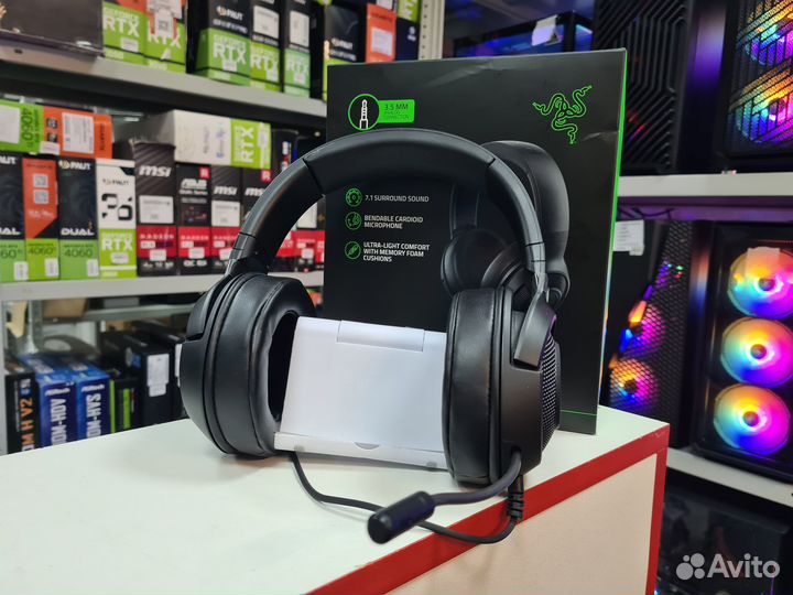 Игровые наушники Razer Kraken X Lite