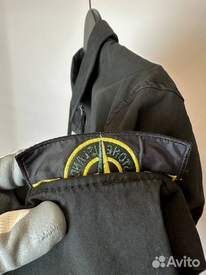 Stone Island Black Overshirt оригинал