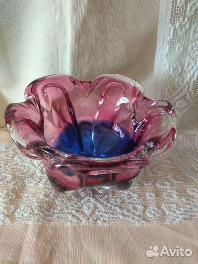 Хрусталь, стекло цветной и прозрачный