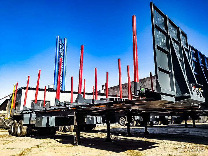 Полуприцеп лесовоз (сортиментовоз) СпецАвто-Восток (САВ) 99402С, 2023