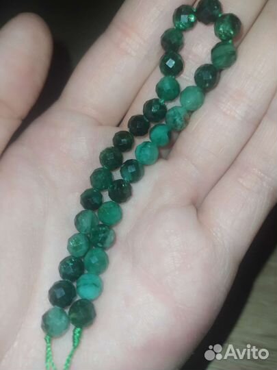 Бусины из натуральных камней Аметист, Лазурит