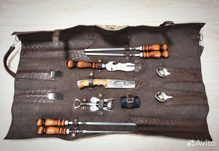 Набор шампуров, Четыре друга, тубус