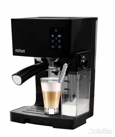 Кофемашина кофеварка Kitfort кт-743