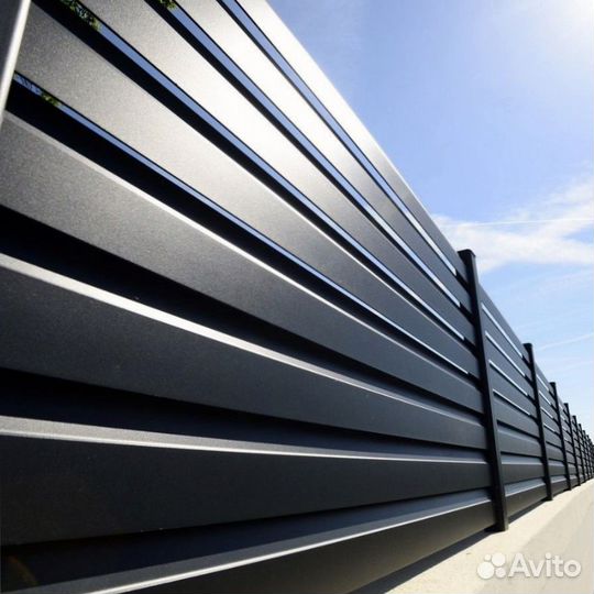 Забор жалюзи