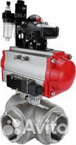 Кран шаровой DN.ru BV3232P(4pc) -SP-3WL-T-ISO-H Ду15 Ру63 стандартнопроходной трехходовой L-тип, нер
