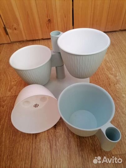 Каскад 3-х горшковый