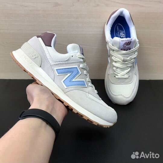 Кроссовки New Balance 574 женские серые