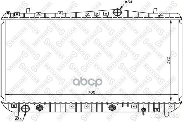 10-25342-SX радиатор системы охлаждения АКПП C