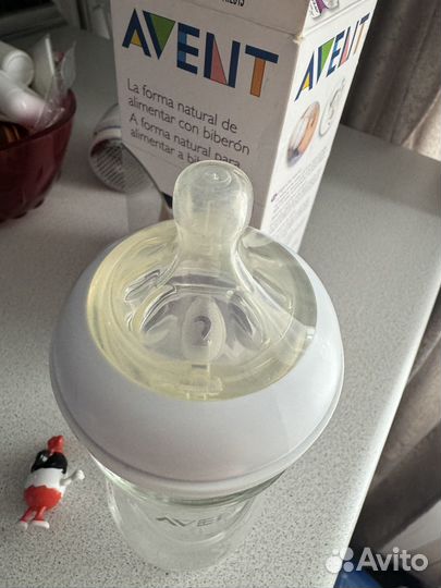 Бутылочки avent стекло