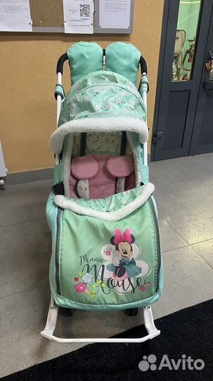 Санки коляска Ника Disney baby 2