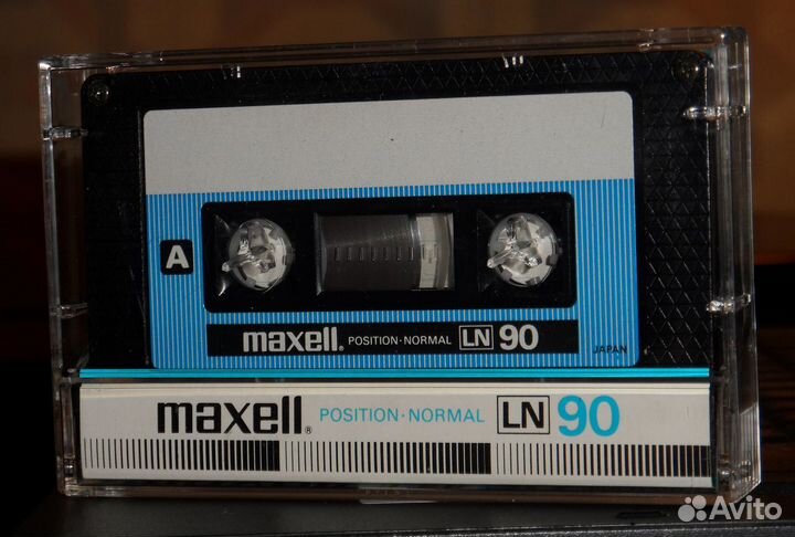 Аудиокассета Maxell LN90 с записью
