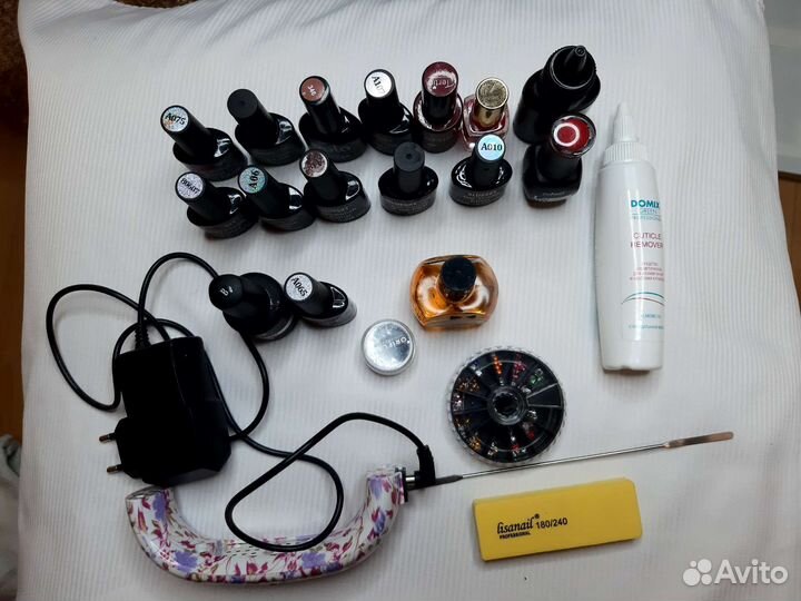 Набор для маникюра шилак плюс лампа