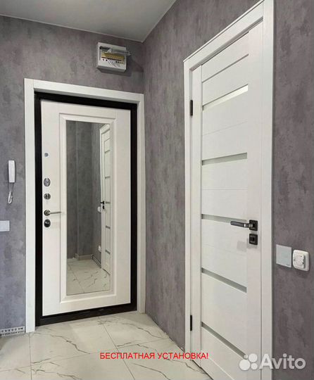 Входная дверь с качественной установкой