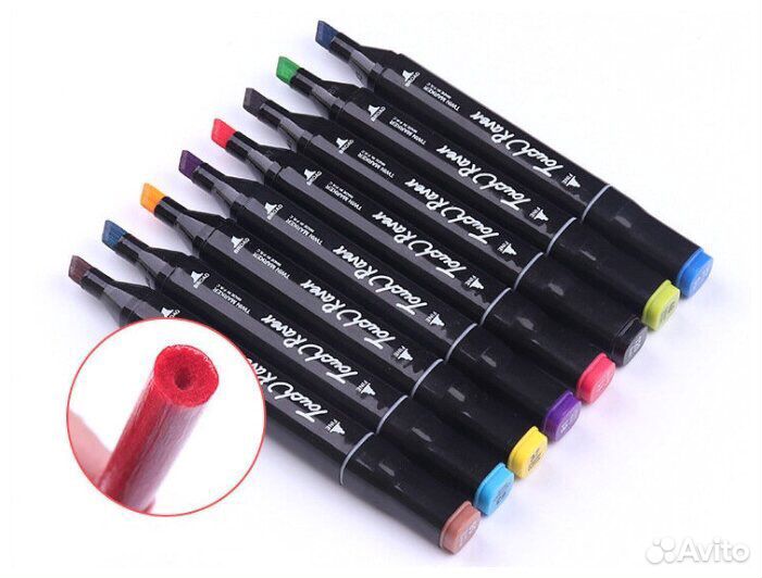 Маркеры для скетчинга 48 штук
