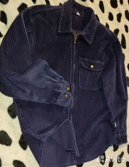 Рубашка на молнии 100 cotton. Тренд сезона 8-10л