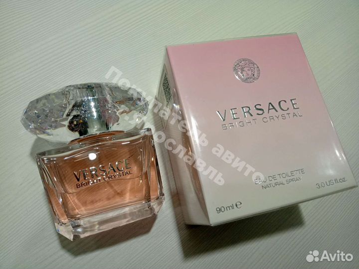 Versace bright crystal 90 мл туалетная вода