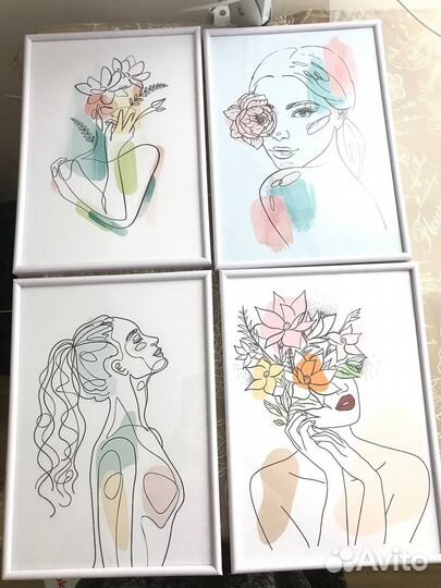 Фоторамки пластиковые А4