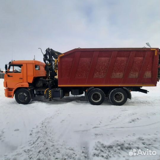 КАМАЗ 65115 с КМУ, 2018