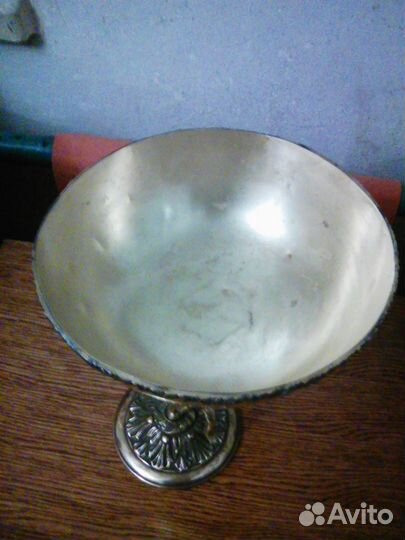 Антикварные вазы для фруктов бронза, латунь