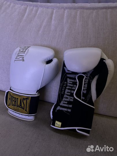 Боксерские перчатки Everlast 1910 Classic 12oz
