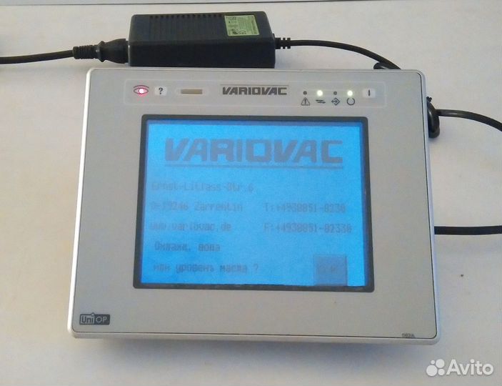 Сенсорный LCD-дисплей оператора UniOP eTOP05-0045