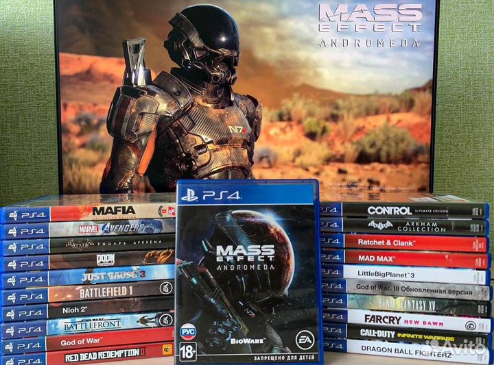 Игра Mass Effect Andromeda ps4
