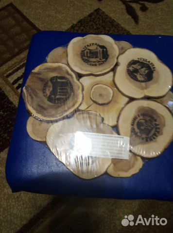 Подставка из можжевельника