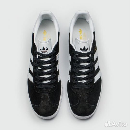 Кроссовки Adidas Gazelle Black White virt