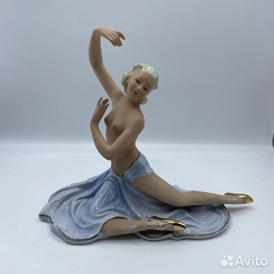 Фарфоровая статуэтка Танцовщица Германия (Сзр)