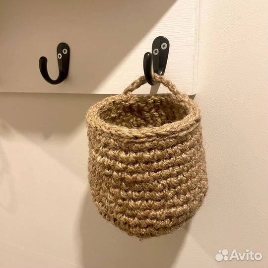Корзинка из джута