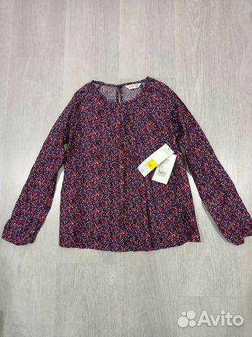 Блуза для девочки хлопок 145-152 новая