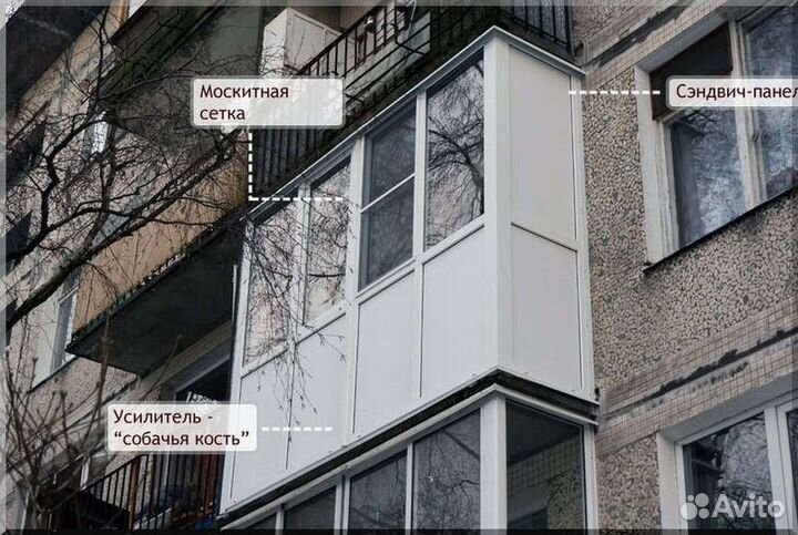 Пластиковое окно с установкой