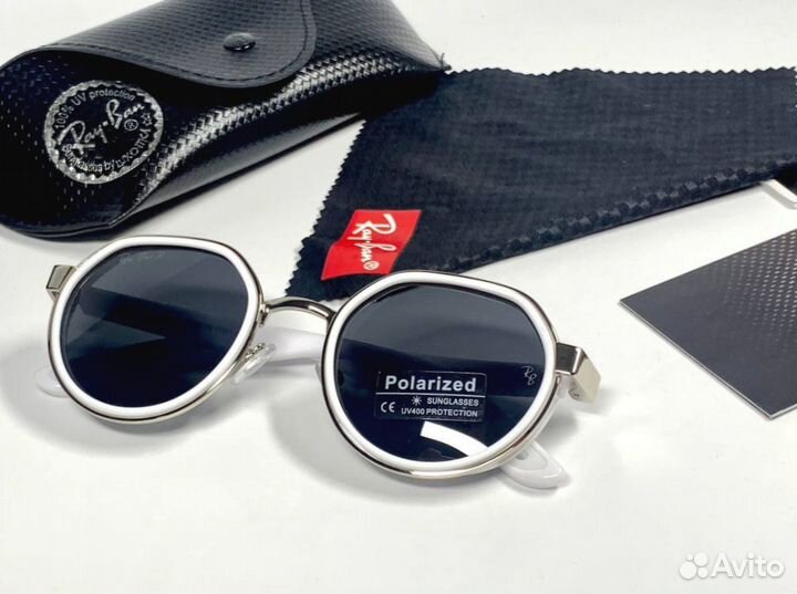 Очки Ray Ban Ferrari белые