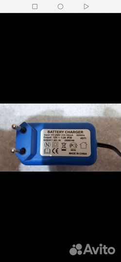 Зарядное устройство для детских аккумул. машинок