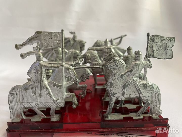 Набор солдатиков СССР ледовое побоище