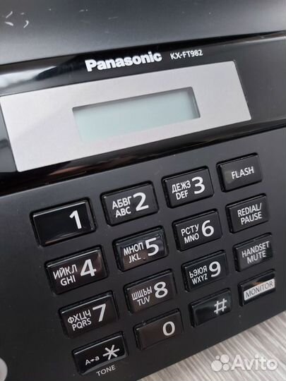Телефон-факс panasonic