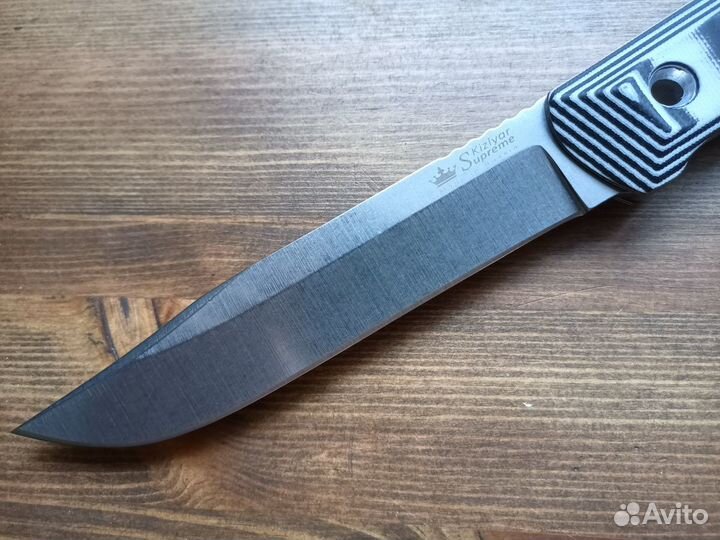 Нож Kizlyar Supreme Enzo AUS-8 SW G10
