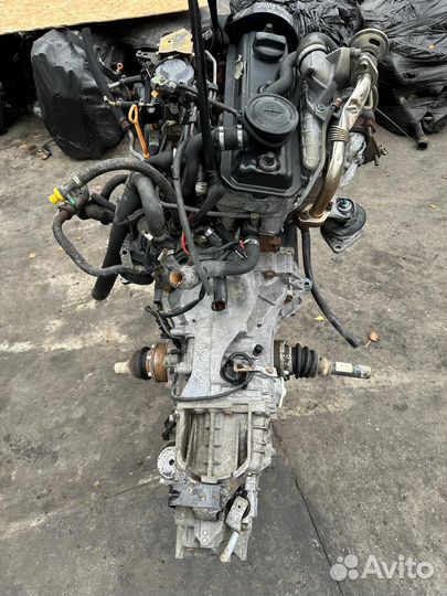 Двигатель Audi A80 1994 1.9TD AAZ