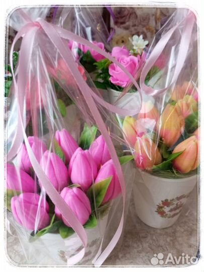 Подарки из мыла