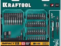 Kraftool impact-51 51 шт,Н-р ударных бит 26066-Н51