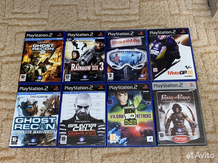 Диски playstation 2 PS2 лицензия