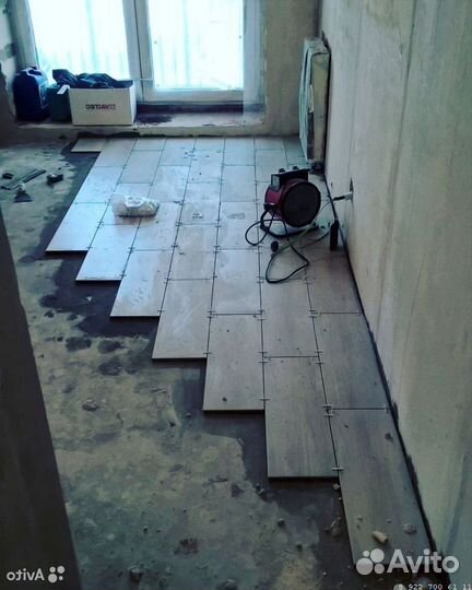 Ремонт ванной и санузла. Укладка плитки, Плиточник