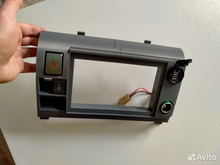 Рамка 2Din УАЗ патриот +переходники дефлекторов