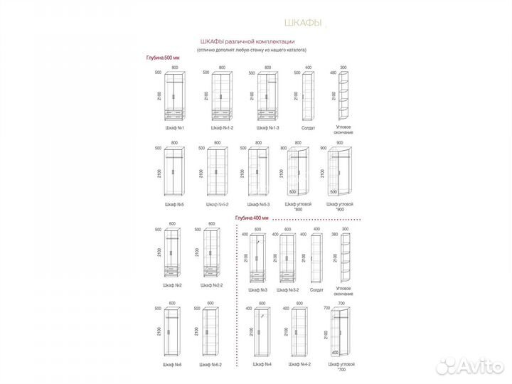 Шкаф комбинированный