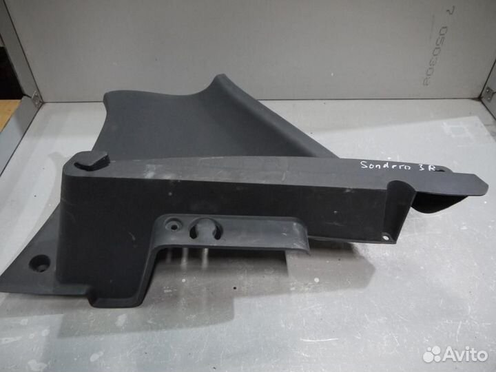Обшивка стойки задней правой Renault Sandero (2009